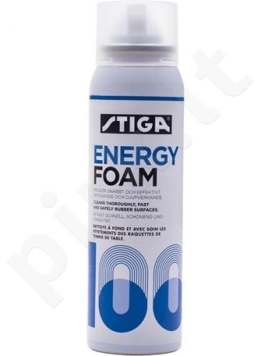 Stalo teniso raketės valiklis Stiga Energy Foam 100ml
