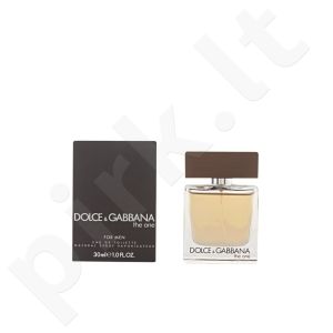 DOLCE AND GABBANA THE ONE MEN edt 30 ml vyrams - Pirk.lt parduotuvė