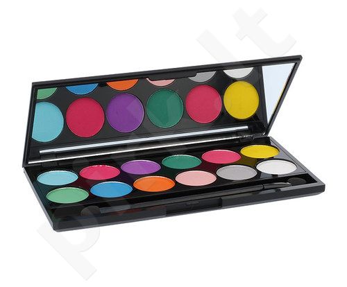 Sleek MakeUP I-Divine, Eyeshadow Palette, akių šešėliai moterims, 13,2g, (730 Ultra Mattes V1 Brights)