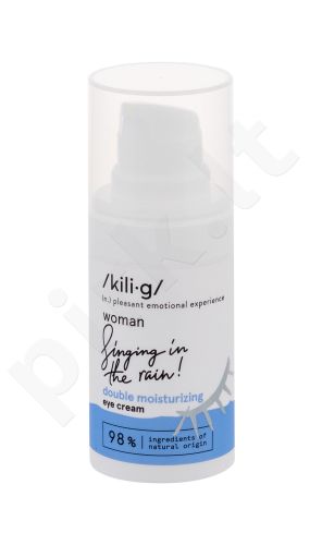 kili·g woman double moisturizing, paakių kremas moterims, 15ml