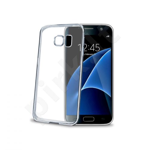 Samsung Galaxy S7 nugarėlė LASER Celly sidabrinė