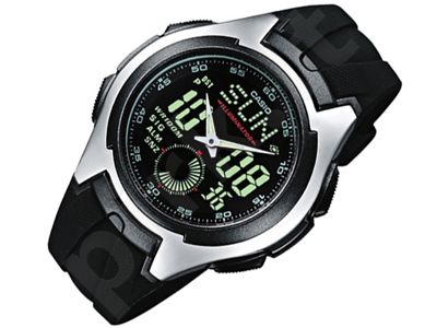 Casio Collection AQ-160W-1BVEF vyriškas laikrodis-chronometras