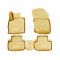 Guminiai kilimėliai 3D MITSUBISHI Outlander 2012-2015, 2015->, 2 WD, 4 pcs. /L48005B /beige