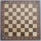 Šachmatų lenta Walnut 55x550x13mm su žymėmis