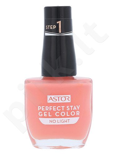 ASTOR Perfect Stay, Gel Color, nagų lakas moterims, 12ml, (012 Radiance)
