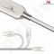 Maclean MCE192 Cable USB Type-C metal silver Quick & Fast Charge