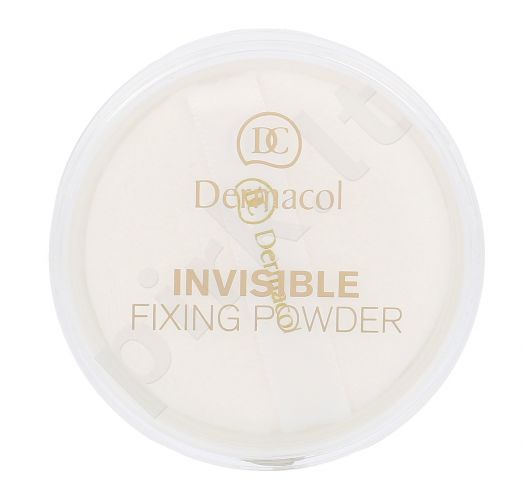 Dermacol Invisible, Fixing Powder, kompaktinė pudra moterims, 13g, (White)