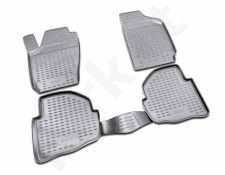 Guminiai kilimėliai 3D VW Polo 2002-2009, 4 pcs. /L65034G /gray