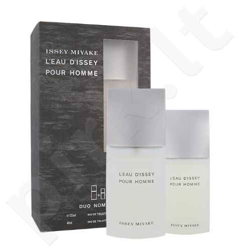 Issey Miyake L´Eau D´Issey Pour Homme, rinkinys tualetinis vanduo vyrams, (EDT 125 ml + EDT 40 ml)