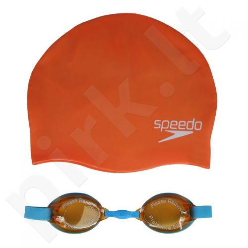 Plaukimo rinkinys Speedo Jet Junior Swim Set 8-093026817 oranžinis