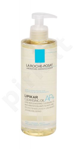La Roche-Posay Lipikar, Cleansing Oil AP+, dušo aliejus moterims ir vyrams, 400ml