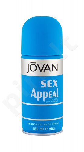 Jovan Sex Appeal, dezodorantas vyrams, 150ml
