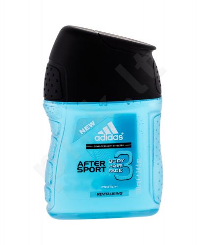 Adidas After Sport, 3in1, dušo želė vyrams, 100ml