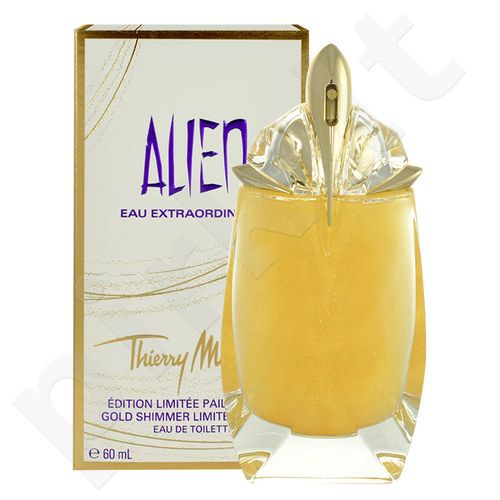 Thierry Mugler Alien Eau Extraordinaire, Gold Shimmer Limited Edition, tualetinis vanduo moterims, 60ml