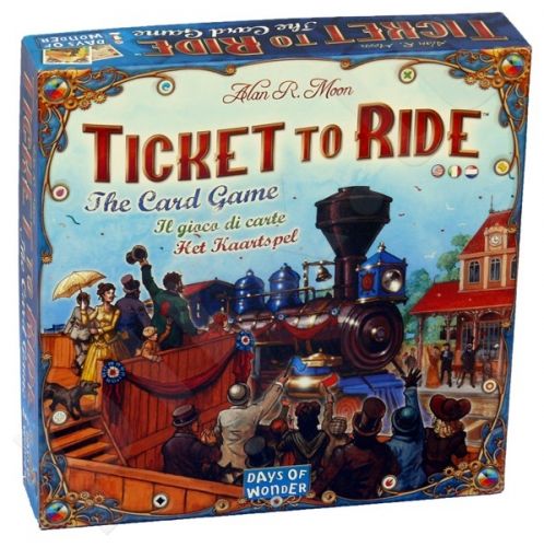 Kortų žaidimas "Ticket to Ride"