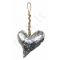 Dekoratyvinė metalinė detalė Širdis 96314