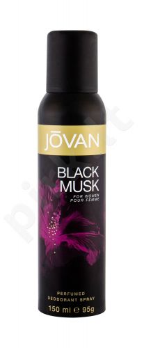 Jovan Musk, Black, dezodorantas moterims, 150ml