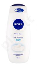 Nivea Soft, Rich Moisture, dušo kremas moterims, 500ml