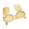 Guminiai kilimėliai 3D MITSUBISHI Pajero Sport 2008-2012, 4 pcs. /L48055B /beige