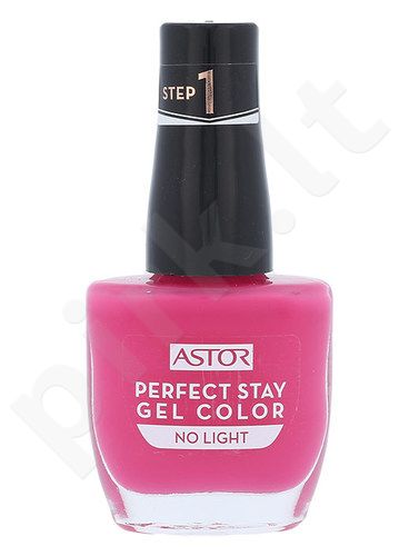 ASTOR Perfect Stay, Gel Color, nagų lakas moterims, 12ml, (015 Bouquet)