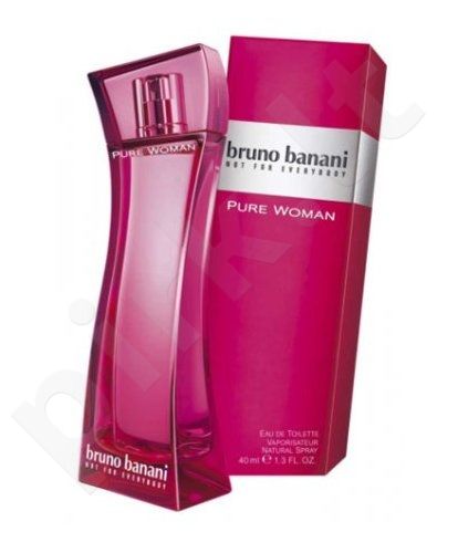 Bruno Banani Pure Woman, tualetinis vanduo moterims, 40ml