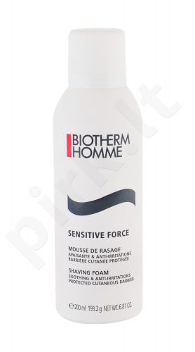 Biotherm Homme, Sensitive Force, skutimosi putos vyrams, 200ml