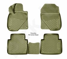 Kilimėliai 3D VOLKSWAGEN Sharan 1996 - 2010 gray /L65059G
