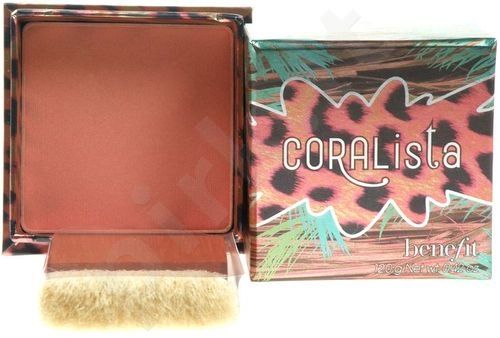 Benefit Coralista, kompaktinė pudra moterims, 12g, (Coral pink sheen)