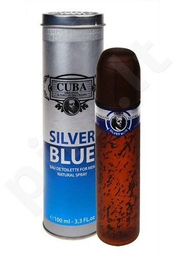 Cuba Silver Blue, tualetinis vanduo vyrams, 100ml