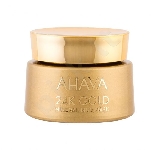 AHAVA 24K Gold, Mineral Mud, veido kaukė moterims, 50ml