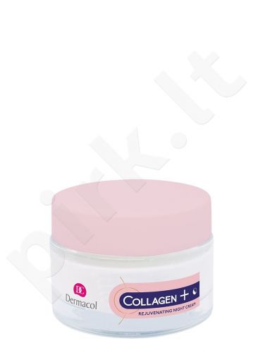 Dermacol Collagen+, naktinis kremas moterims, 50ml