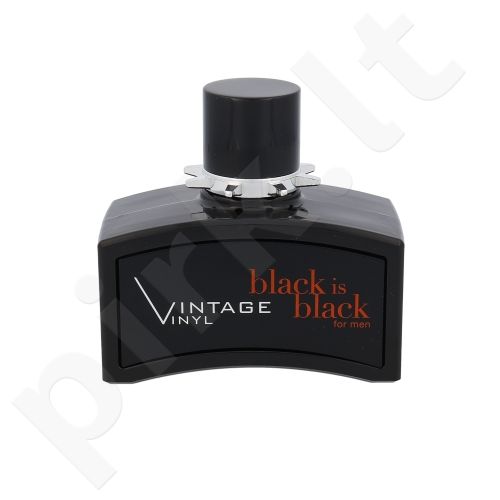 Nuparfums Black is Black, Vintage Vinyl, tualetinis vanduo vyrams, 100ml