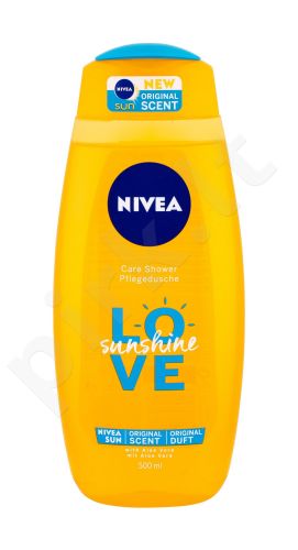 Nivea Love Sunshine, dušo želė moterims, 500ml