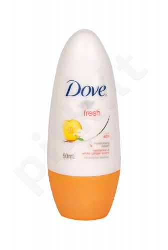 Dove Go Fresh, Nectarine & White Ginger, antiperspirantas moterims, 50ml
