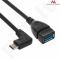 Maclean MCTV-842 OTG USB 3.0 AF cable - USB-C