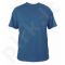 Marškinėliai bėgimui  Hi-TEC Viggo M mėlyna-pilkas