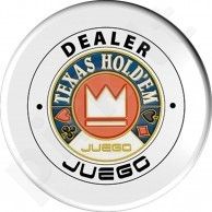 Dalintojo žetonas Juego Texas