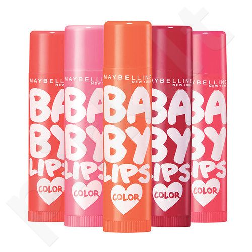 Maybelline Baby Lips Color Lip Balm, kosmetika moterims, 4,5g, (Pink Lolita)