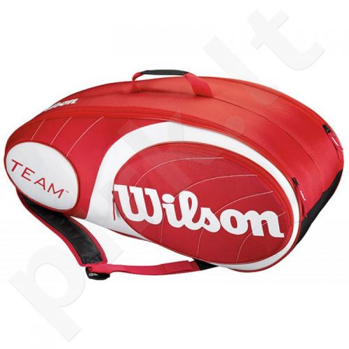 Krepšys tenisui Wilson Team Red 9 pack WRZ852409