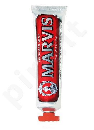 Marvis Cinnamon Mint, dantų pasta moterims ir vyrams, 25ml