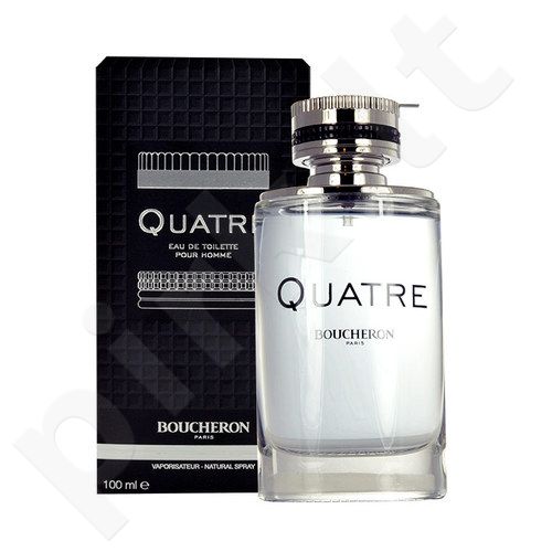 Boucheron Boucheron Quatre Pour Homme, tualetinis vanduo vyrams, 100ml