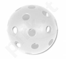 Grindų riedulio kamuoliukas Meteor, baltas, 72 mm