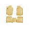 Guminiai kilimėliai 3D NISSAN Navara 2010-2015, 4 pcs. /L50038B /beige