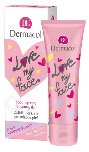 Dermacol Love My Face, Soothing Care, dieninis kremas moterims, 50ml