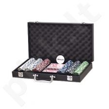 Pokerio žetonų rinkinys 300 SUIT su vertėmis