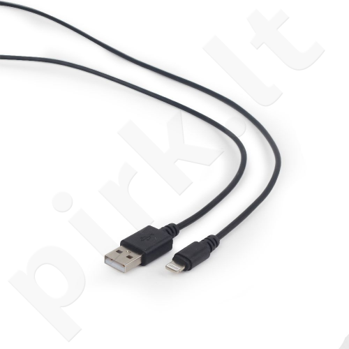 Gembird USB to 8-pin sync and charging cable, black, 0.5m