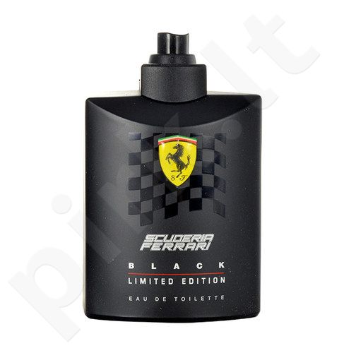 Ferrari Scuderia Ferrari Black, Limited Edition, tualetinis vanduo vyrams, 125ml, (Testeris)