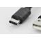 Cable USB 2.0 HighSpeed Type USB C/A M/M black 3m