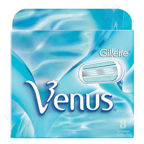 Gillette Venus, skutimosi peiliukų galvutės moterims, 8pc