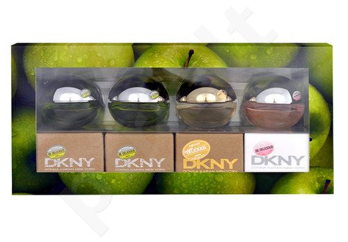 DKNY Mini Set 1, rinkinys kvapusis vanduo moterims, (EDP 2x7ml Be Delicious + 7ml EDP Golden Delicious + 7ml EDP Fresh Blossom)